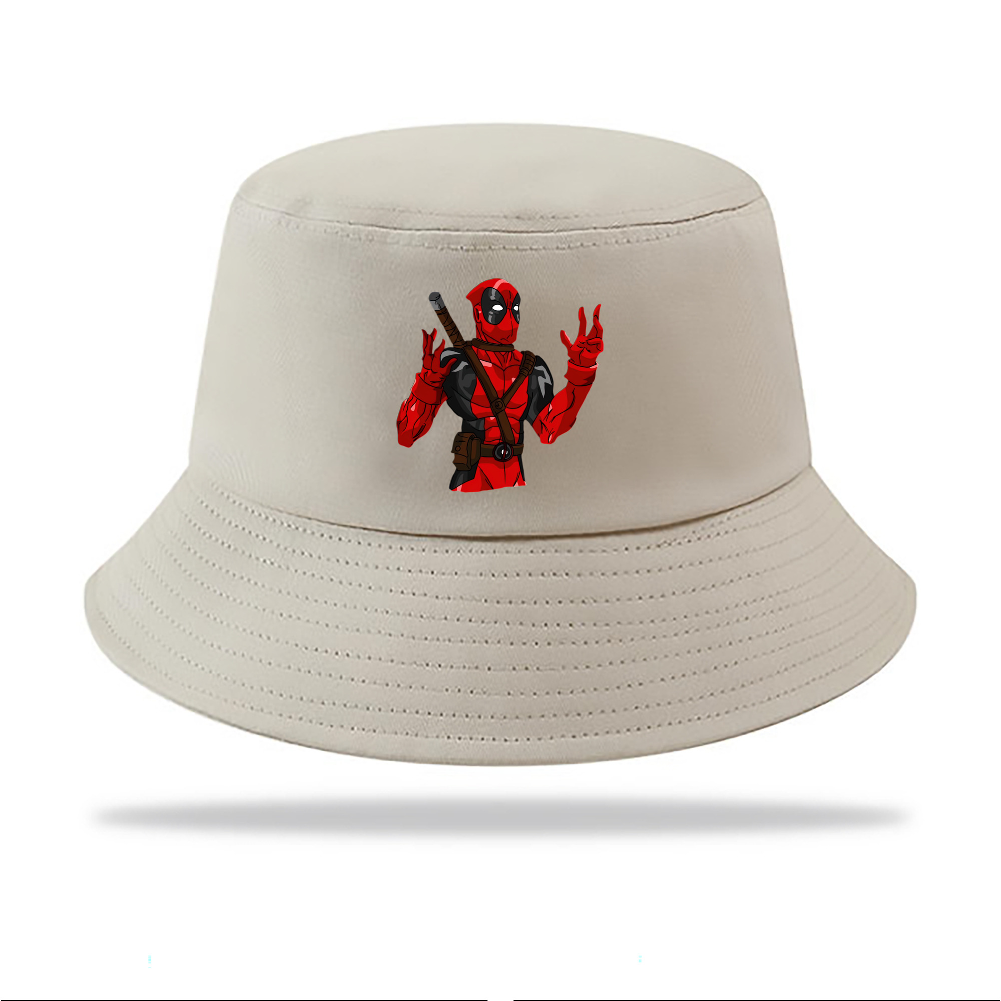 （画像用） Deadpool デッドプール アウトドア日除けバケットハット